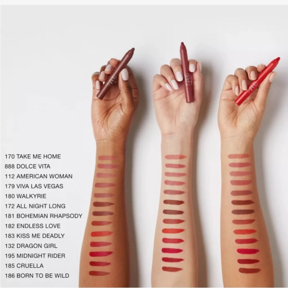 NARS Powermatte High Intensity Long Lasting Lip Pencil 183 Kiss me Deadly NEW